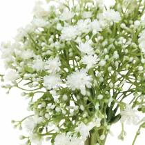 Prodotto Gypsophila gypsophila artificiale in un mazzo bianco H28cm 6 pezzi