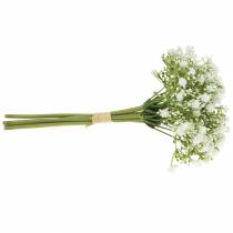 Prodotto Gypsophila gypsophila artificiale in un mazzo bianco H28cm 6 pezzi