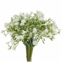 Prodotto Gypsophila gypsophila artificiale in un mazzo bianco H28cm 6 pezzi