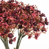 Prodotto Gypsophila fiori artificiali rossi artificiali autunno 29,5 cm 18 pezzi