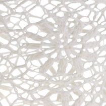 Prodotto Vaso all'uncinetto bianco Ø17cm H15cm