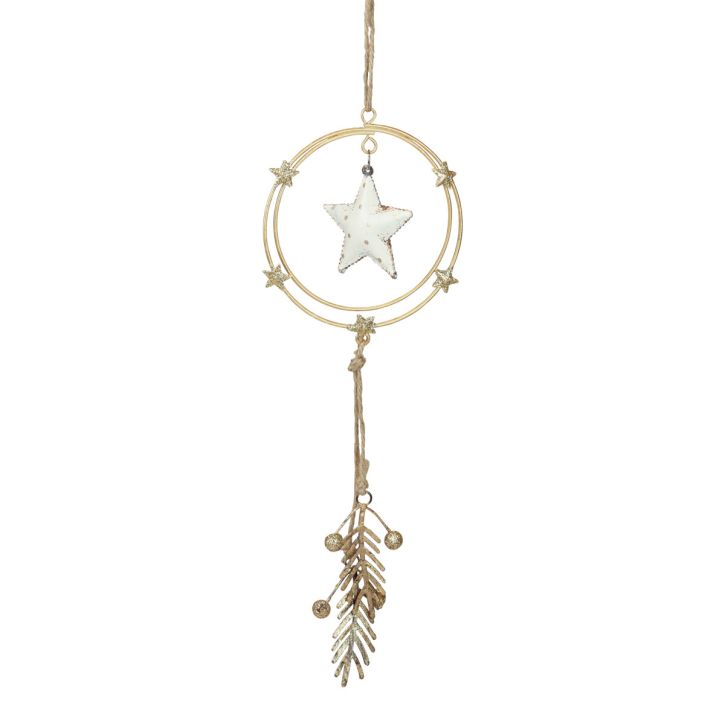 Prodotto Decorazione da appendere Decorazioni per albero di Natale stella H38cm 3 pz