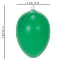Prodotto Decorazioni a forma di uova di Pasqua per decorare la casa o il giardino in primavera. Articoli decorativi colorati, 6 cm, 24 pezzi.