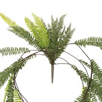 Prodotto Felce artificiale, ramo di felce decorativo da appendere o fissare, 118 cm