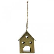 Prodotto Casa natalizia in metallo da appendere Oro vintage 9,5cm 3pz