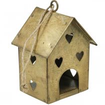 Prodotto Casa natalizia in metallo da appendere Oro vintage 9,5cm 3pz