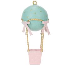 Prodotto Decorazione con palloncini, mongolfiera come idea regalo originale o elemento decorativo per la casa, 19 cm