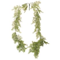 Prodotto Ghirlanda decorativa artistica con rami di conifere per tavolo e finestra, 115 cm