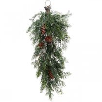 Rami decorativi rami natalizi artificiali da appendere 60 cm