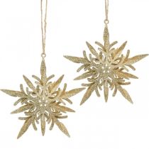 Darice 1619-61 - Decorazione a forma di fiocco di neve, 10