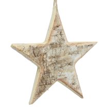Prodotto Appendiabiti decorativo decorativo stelle in legno legno decorativo rustico Ø15cm
