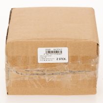 Prodotto Casa rustica in ceramica con LED luminoso, ideale come decorazione da tavola suggestiva, 15 cm, 2 pezzi