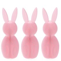 Prodotto Coniglietto pasquale decorativo, simbolo per l'arredamento primaverile della casa, 13 cm, 3 pezzi