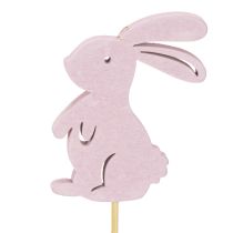 Prodotto Conigli decorativi su un bastoncino come accenti grafici per tavoli e fioriere, 31,5 cm, 16 pezzi