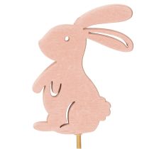 Prodotto Conigli decorativi su un bastoncino come accenti grafici per tavoli e fioriere, 31,5 cm, 16 pezzi