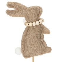 Prodotto Figura decorativa a forma di coniglietto pasquale per decorazioni primaverili e accenti stagionali, 42 cm, 8 pezzi