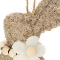 Prodotto Decorazione da appendere a forma di coniglietto pasquale, accessorio decorativo ideale per decorare le finestre, 14 cm, 8 pezzi