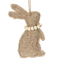 Prodotto Decorazione da appendere a forma di coniglietto pasquale, accessorio decorativo ideale per decorare le finestre, 14 cm, 8 pezzi