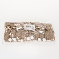 Prodotto Decorazione da appendere a forma di coniglietto pasquale, accessorio decorativo ideale per decorare le finestre, 14 cm, 8 pezzi