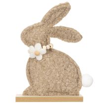 Prodotto Statuina di coniglietto pasquale, decorazione primaverile per soggiorno e tavolo, 18 cm, 6 pezzi