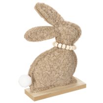Prodotto Statuina di coniglietto pasquale, decorazione primaverile per soggiorno e tavolo, 18 cm, 6 pezzi