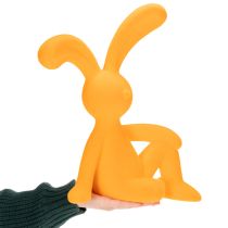 Prodotto Statuina decorativa a forma di coniglio per idee moderne di decorazioni pasquali, 38 cm