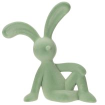 Prodotto Statuina decorativa a forma di coniglio, graziosa statuetta per un'atmosfera primaverile in ogni stanza, 38 cm