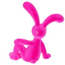 Prodotto Coniglio decorativo seduto come elemento decorativo primaverile per soggiorno o ufficio, 22 cm, 2 pezzi