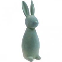 Prodotto Coniglietto decorativo Coniglietto pasquale decorativo – 2a scelta – Grigio-verde floccato H47cm