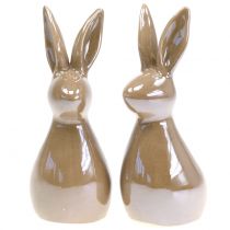 Statua Decorativa Coniglio Grande In Resina Vivid Arts - 30,5x18,3x29 Cm, Resistente Al Gelo, Per Interni Ed Esterni