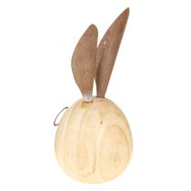 Prodotto Figura decorativa a forma di uovo di coniglio con personaggio per decorazioni primaverili e stagionali, 14 cm, 3 pezzi