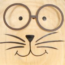 Prodotto Figura decorativa a forma di uovo di coniglio con personaggio per decorazioni primaverili e stagionali, 14 cm, 3 pezzi