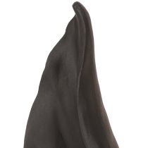 Prodotto Decorazione orecchie da coniglio Coniglio pasquale in nero 20 cm x 7,5 cm x 29 cm