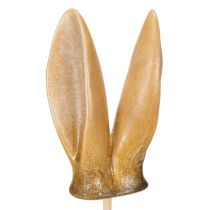 Prodotto Paletto da giardino a forma di orecchie di coniglio, statuetta di animali primaverili per decorazioni da giardino e pasquali, 29 cm, 4 pezzi