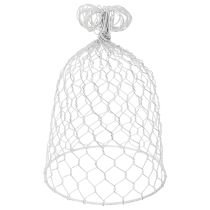 Prodotto Campanello vintage in filo metallico per decorazioni da tavola in stile rustico, 23 cm