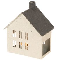 Prodotto Lanterna decorativa in metallo a forma di faro, 16 cm