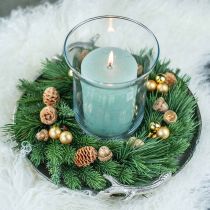 Prodotto Frutti autunnali dorati, decorazioni autunnali festive, ghiande decorative ovviamente, decorazione dell&#39;Avvento Ø1,5 - 2,5 cm L1,5 - 3 cm 300 g