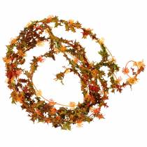 Ghirlanda autunnale arancione 3m