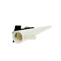 Prodotto Spilla da uomo con magnete Bianco opaco