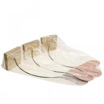 Prodotto Decorazione da tavola cuori matrimonio, decorazione cuore in metallo arancione/viola H40cm 3pz