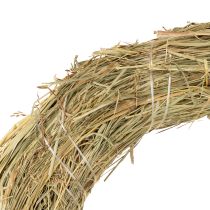 Prodotto Ghirlande di fieno, decorazione naturale da tavola, ghirlanda per porta, 26-27 cm, 5 pezzi
