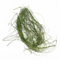 Prodotto Polsino in struzzo verde erba polsino con decorazione a molla Ø20cm