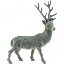 Prodotto Decorativo cervo figura decorativa renna decorativa antracite H40cm