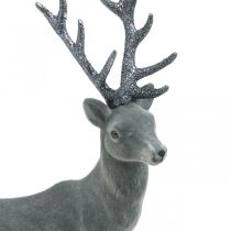Prodotto Decorativo cervo figura decorativa renna decorativa antracite H40cm
