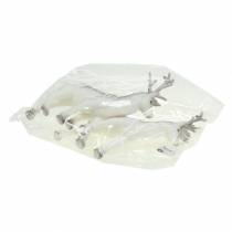 Prodotto Cervo decorativo floccato/nevicato 27,5 cm 2 pz