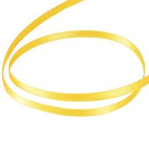 Prodotto Nastro regalo di alta qualità in raso giallo 3 mm × 50 m