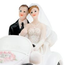 Prodotto Figura di sposi in cabriolet 15 cm