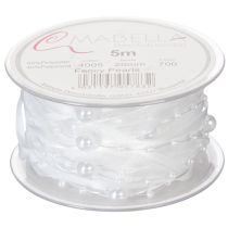 Prodotto Nastro da matrimonio bianco 20 mm 5 m