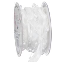 Prodotto Nastro da matrimonio bianco 20 mm 5 m