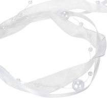 Prodotto Nastro da matrimonio bianco 20 mm 5 m